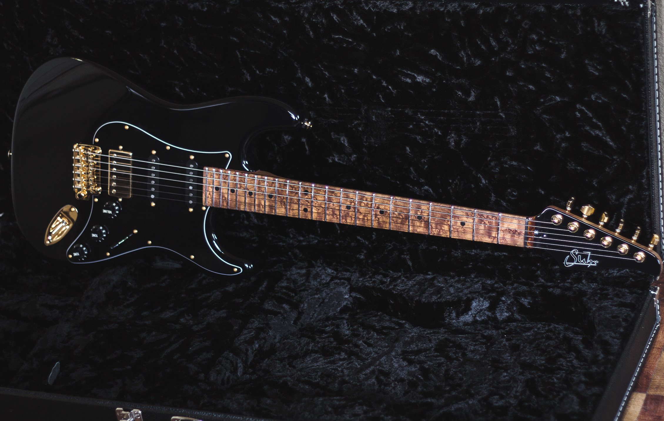 SUHR Matuse Asato Signature Series Guitar 黑金單單雙 | MATEUS ASATO專賣店 |宛伶樂器