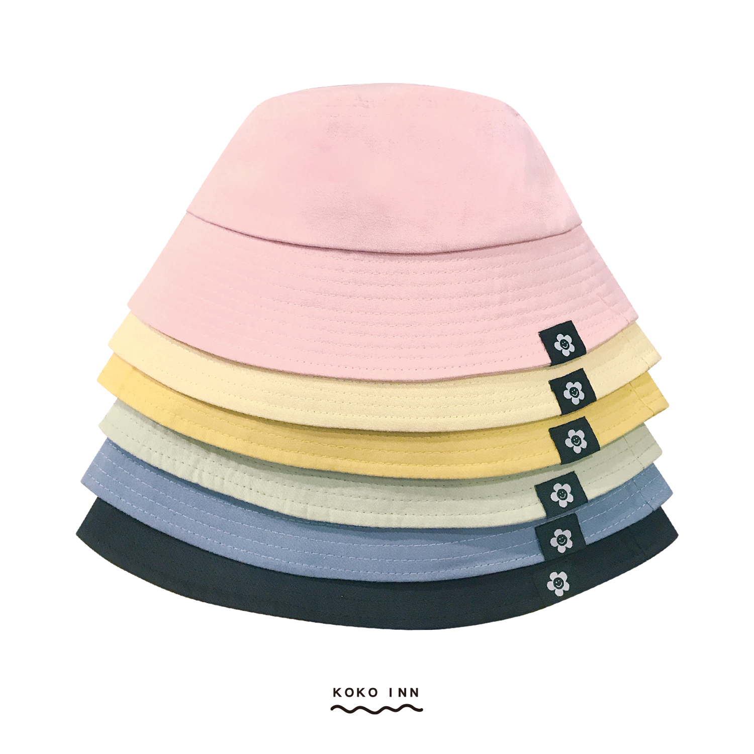 KOKOINN 多色小花標帽