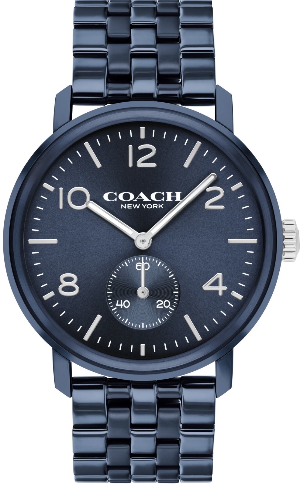 萬年鐘錶 - COACH錶  全黑三眼計時時尚男錶  14602535 錶徑42MM