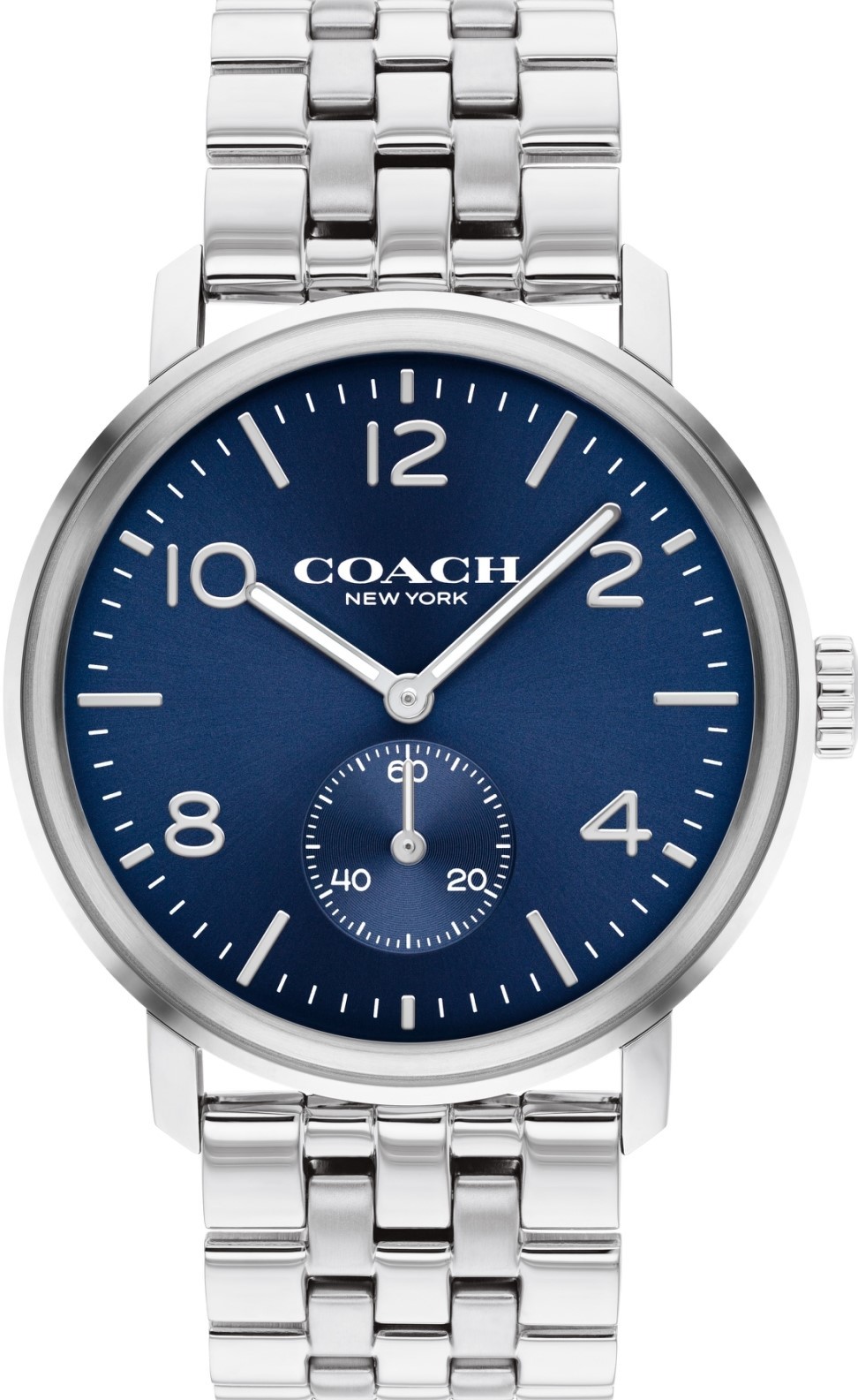 萬年鐘錶 - COACH錶  全黑三眼計時時尚男錶  14602532 錶徑42MM