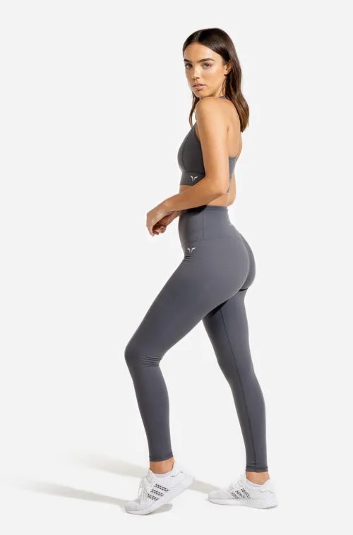 SQUATWOLF Hera 高腰緊身褲（鐵灰色）