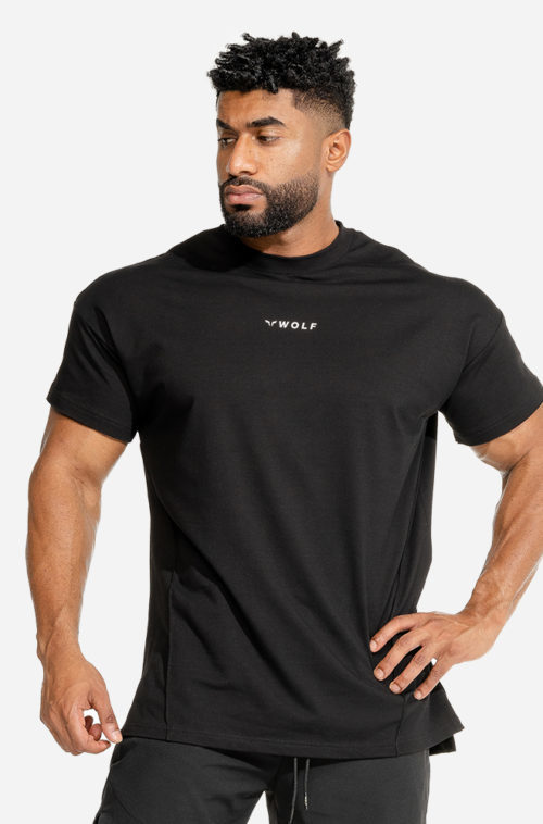 SQUATWOLF Body Building T恤（黑）