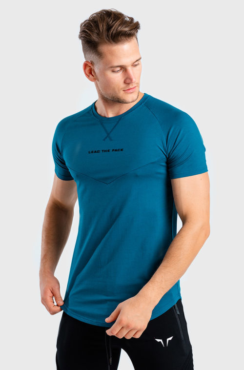 SQUATWOLF Statement T恤（藍綠色）