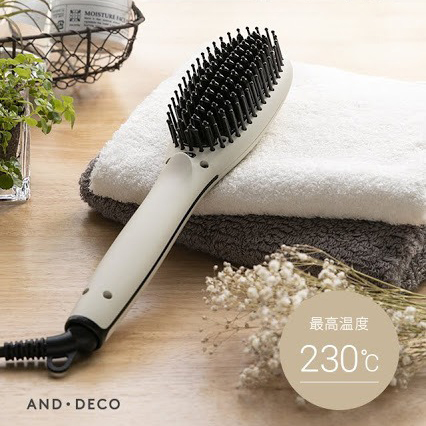 MODERN DECO BDHB01-IG 離子美髮造型電熱梳 (灰色)│高濃度負離子│370g輕巧機身│香港行貨 一年原廠保養