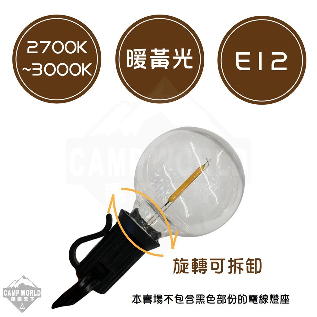 G40 塑膠燈泡一顆