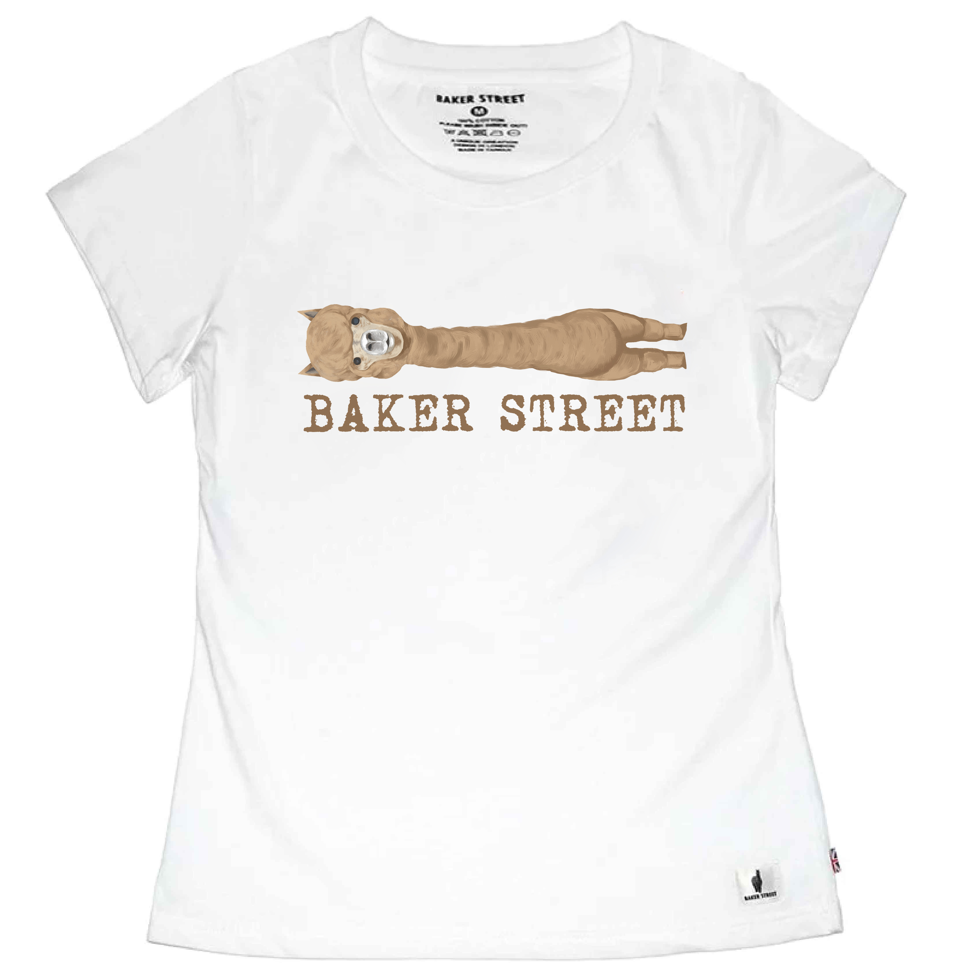 Alpaca with Long Neck 女版短袖T恤