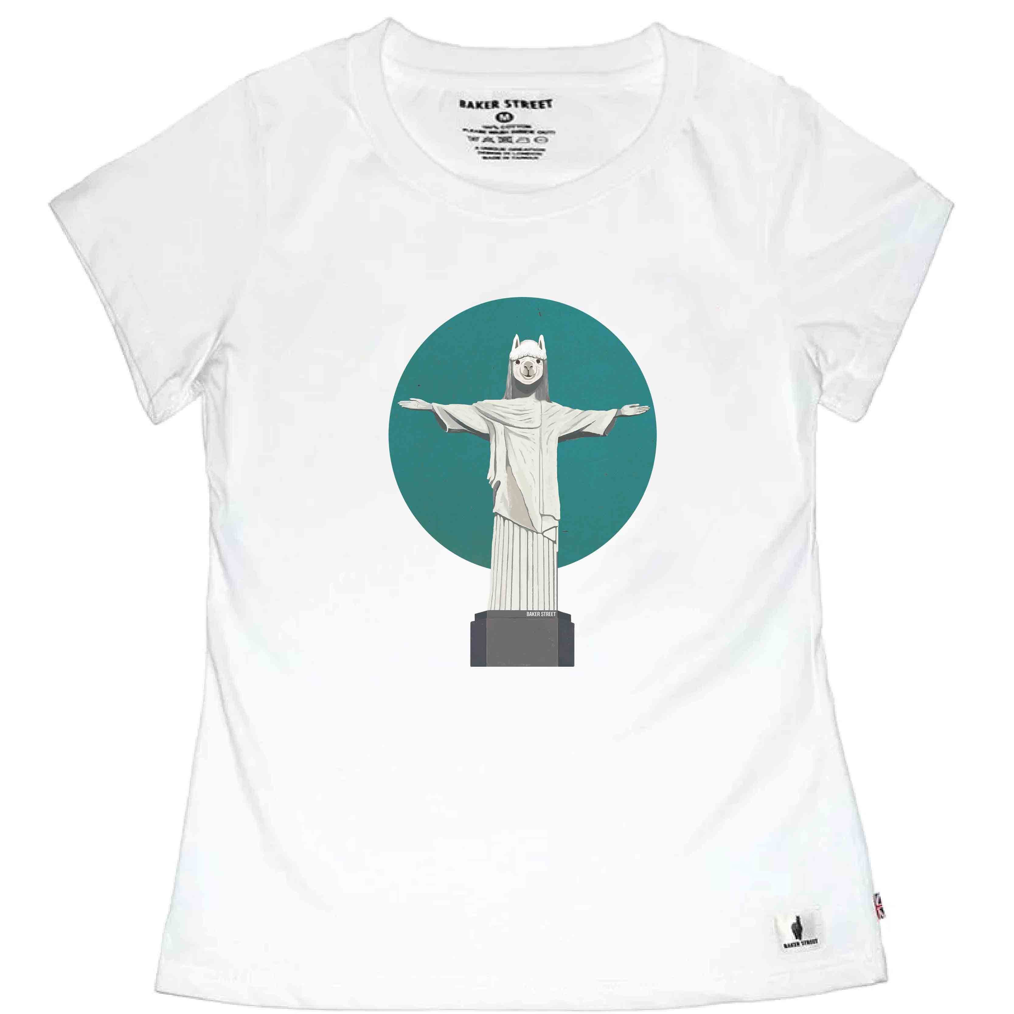 Alpaca Redentor 女版短袖T恤