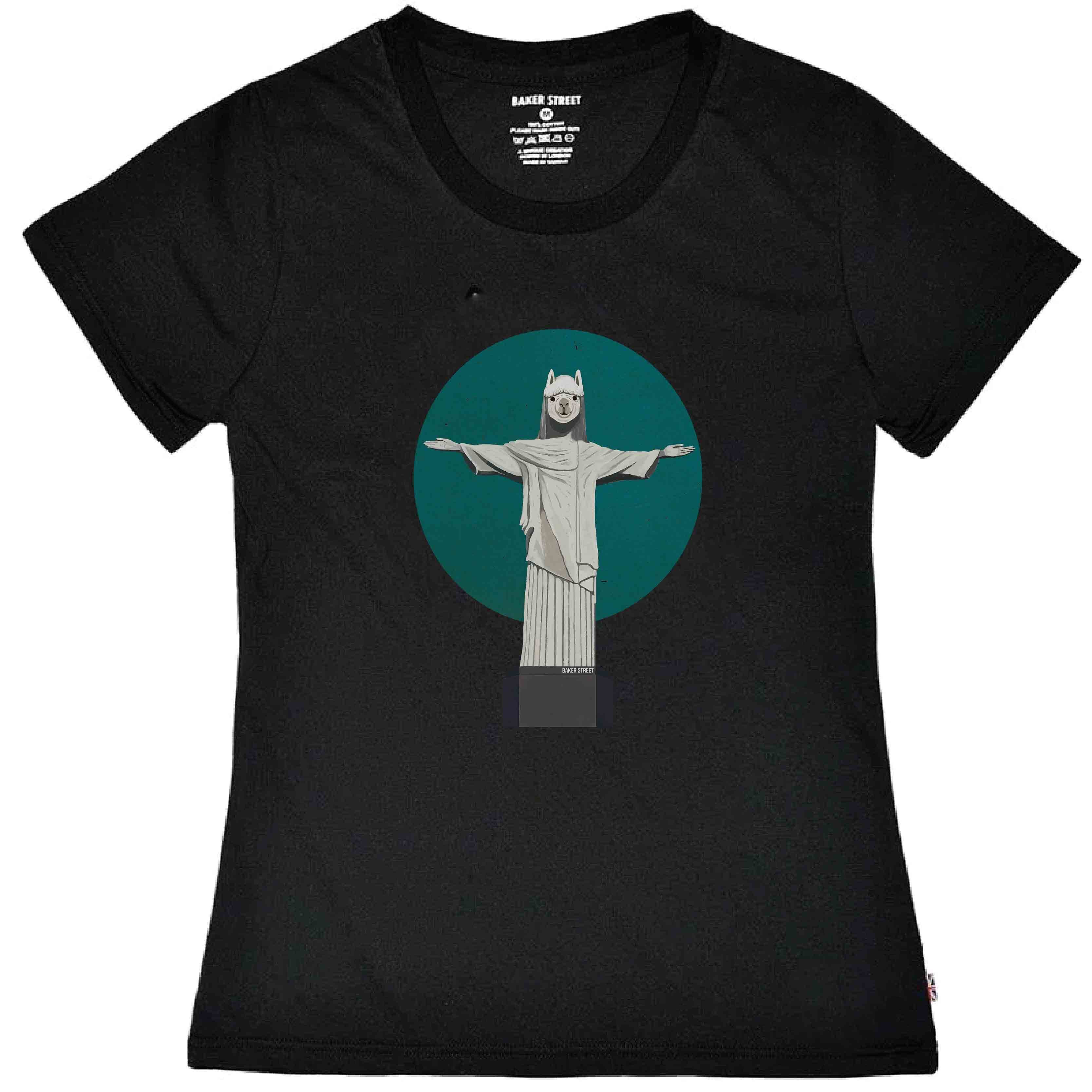 Alpaca Redentor 女版短袖T恤