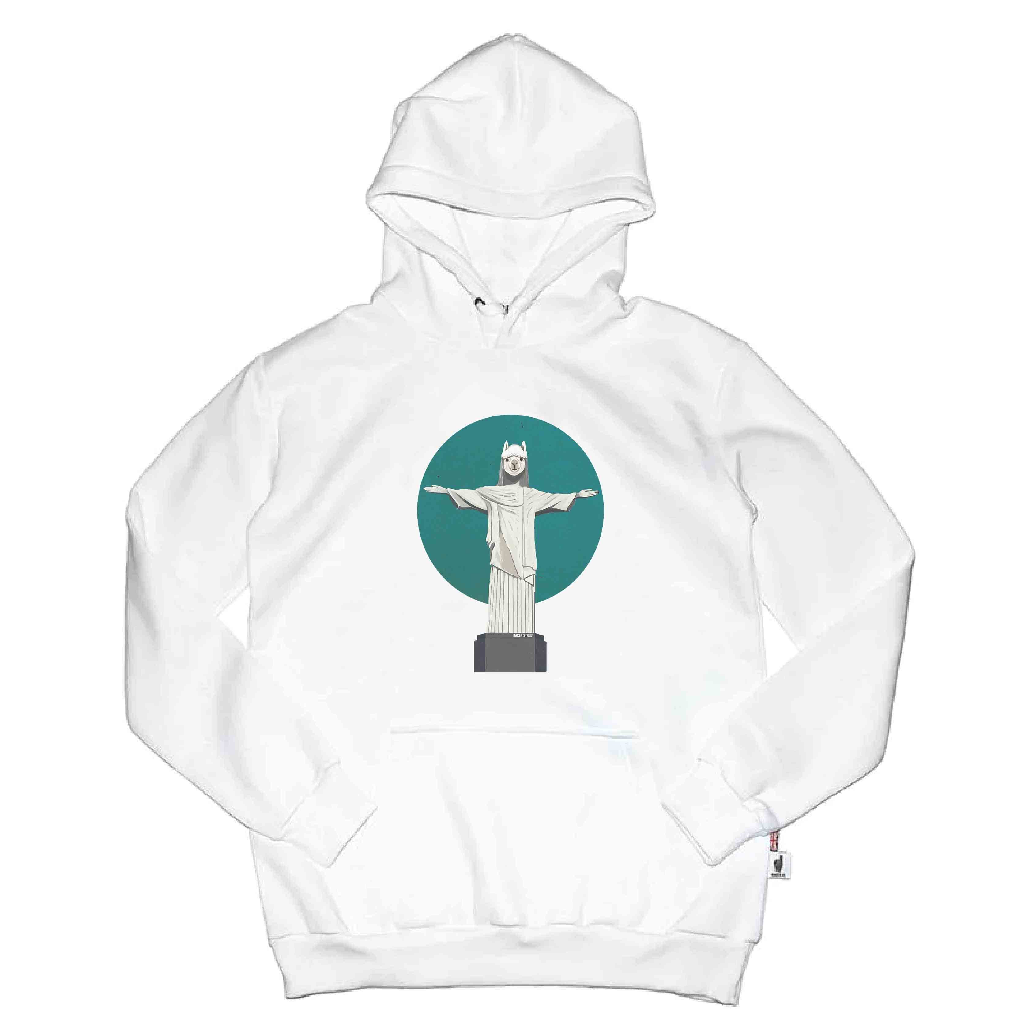 Alpaca Redentor 高磅數長袖帽T