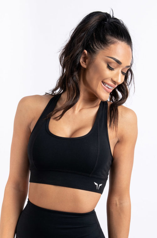 SQUATWOLF Hera 高強度支撐運動內衣（黑）