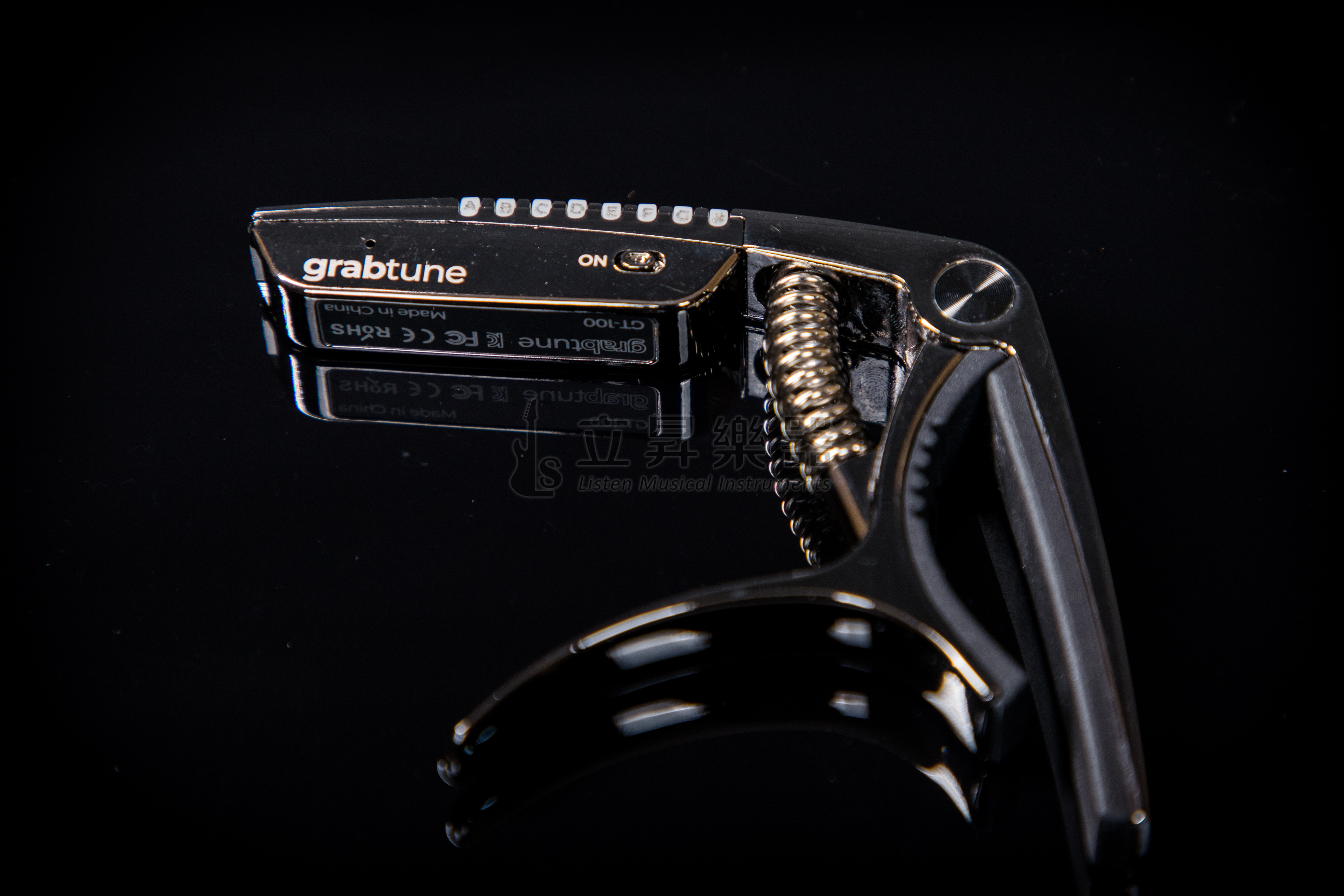 Grabtune GT-100 二合一 移調夾式調音器 USB充電 GT100 第 4 張圖片｜三峽效果器