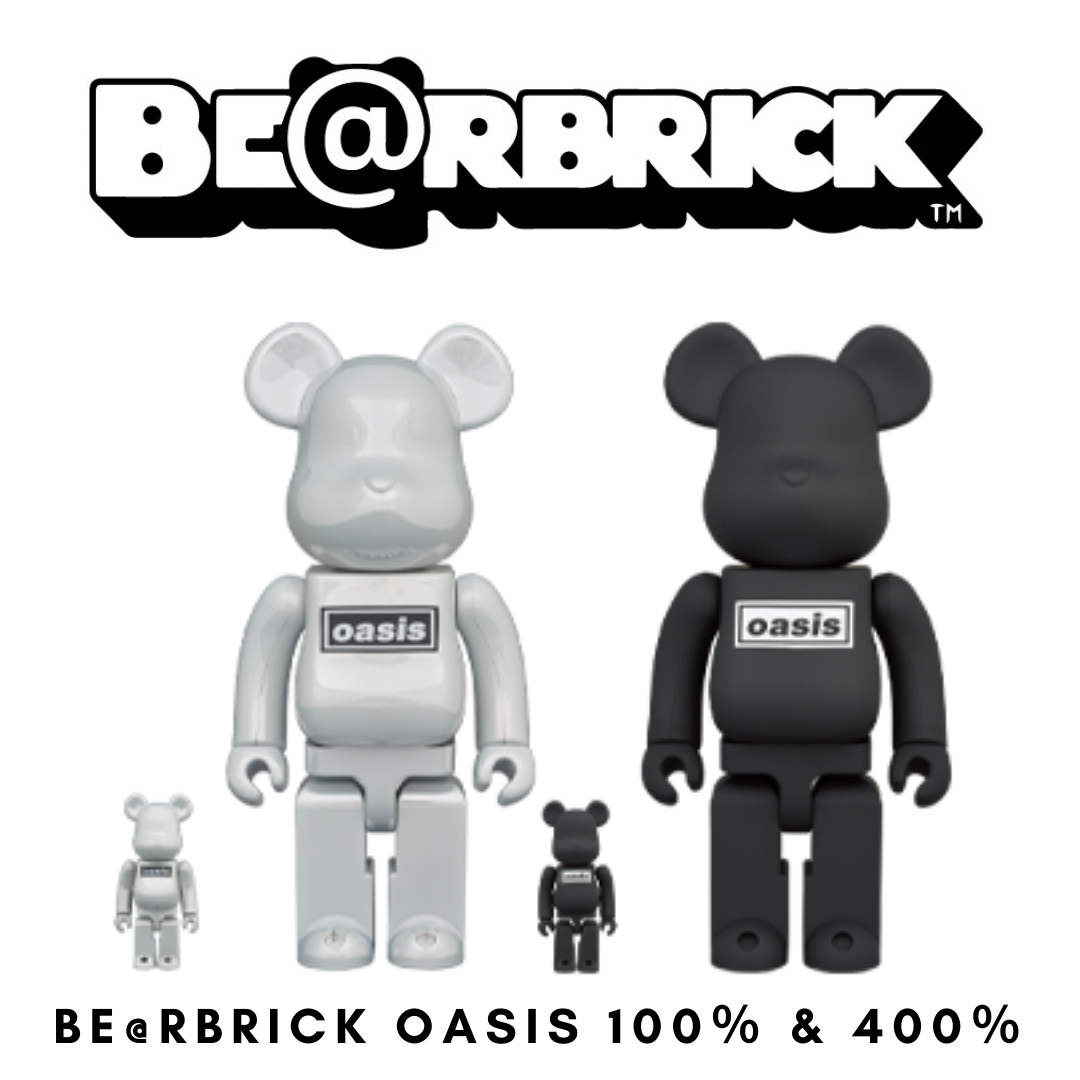 OASIS × BE@RBRICK 1000% BLACK-