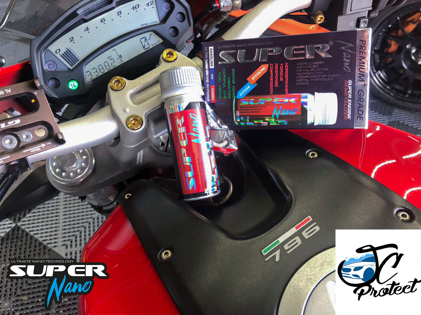 ducati monster 796 super nano engine restorer 引擎修復劑 jc protect motor and coating 元朗