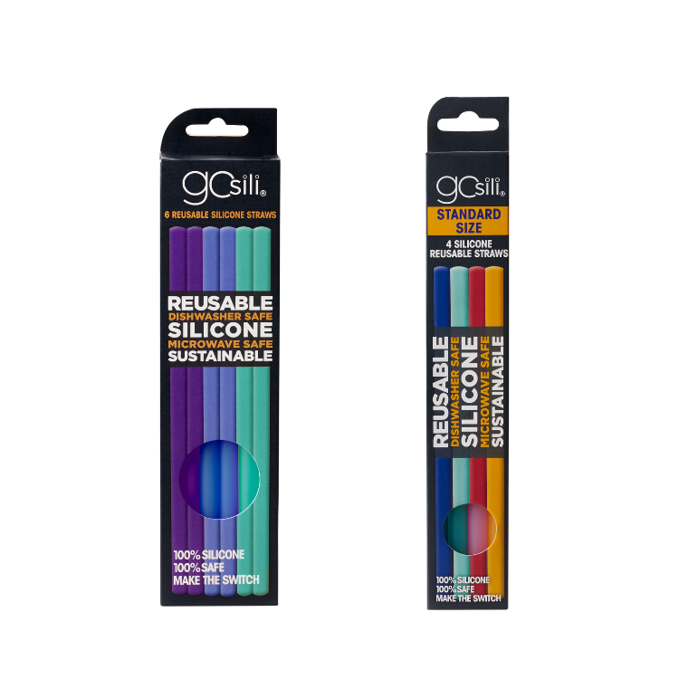 【買1送1優惠組】GoSili吸管❚20cm/海洋系❚送20cm吸管四入組