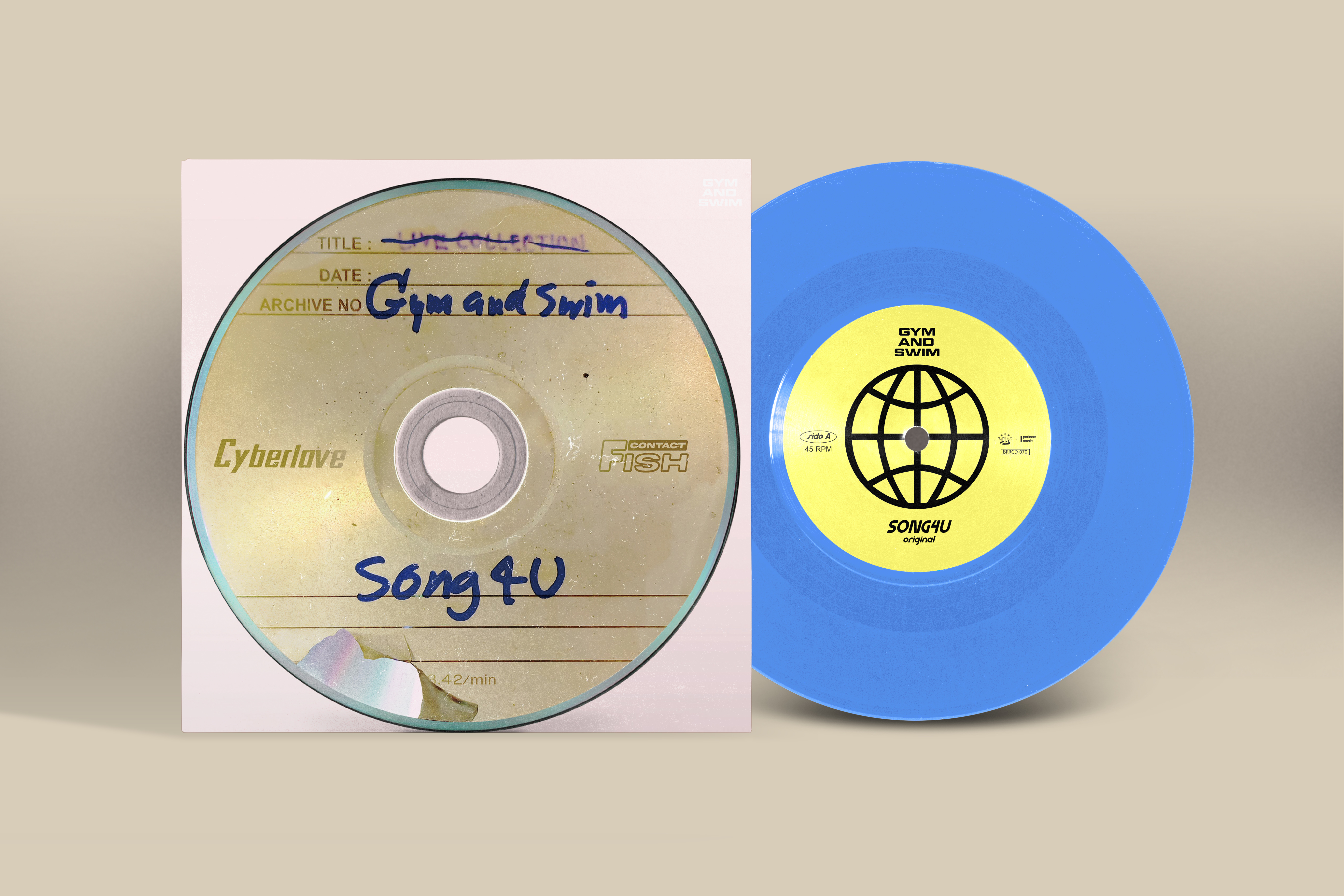 Gym and Swim《SONG4U》（七吋黑膠）