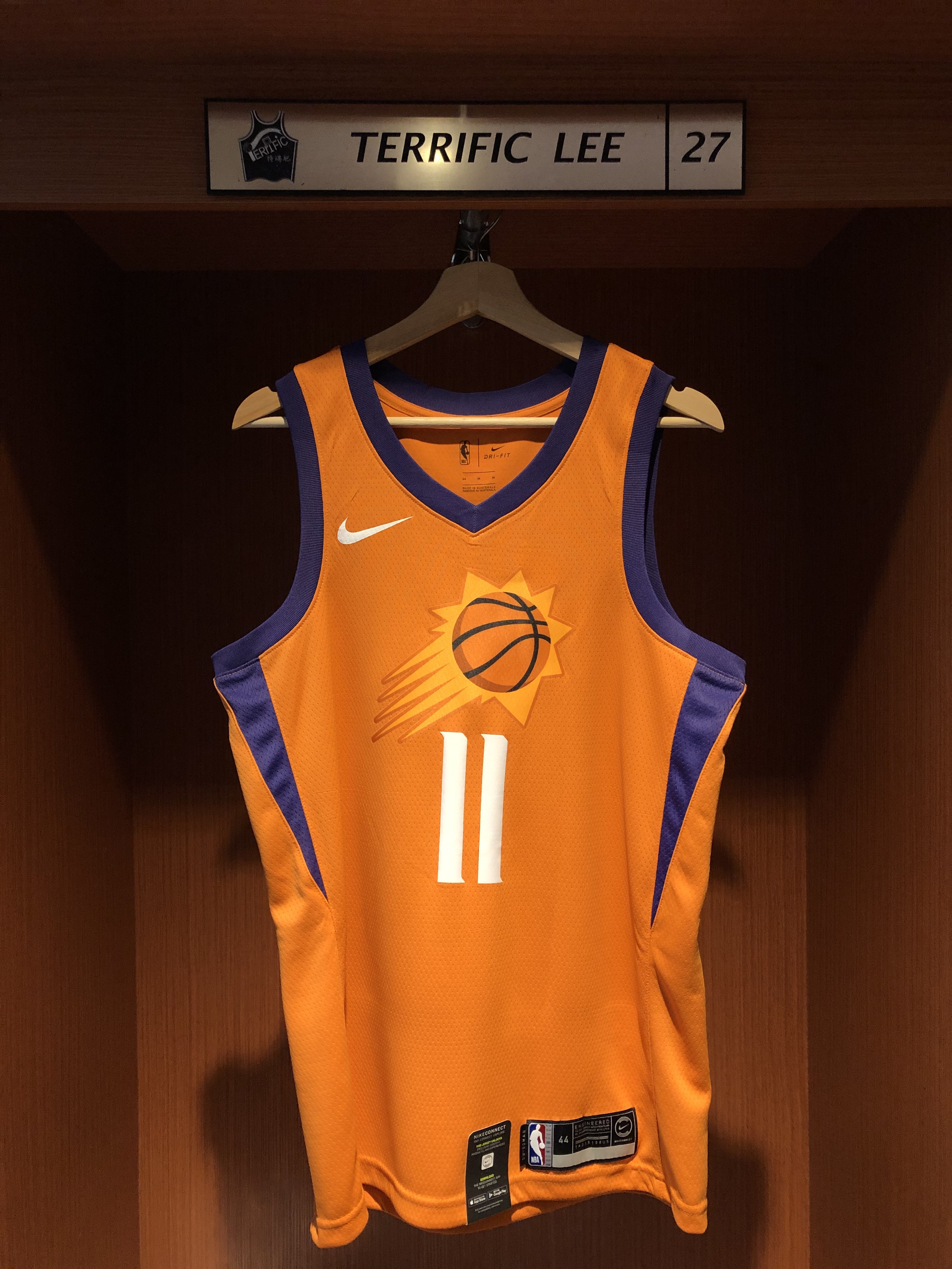 NBA球衣 Ricky Rubio 鳳凰城太陽橘 Statement Nike Swingman 球迷版 熱轉印 全新