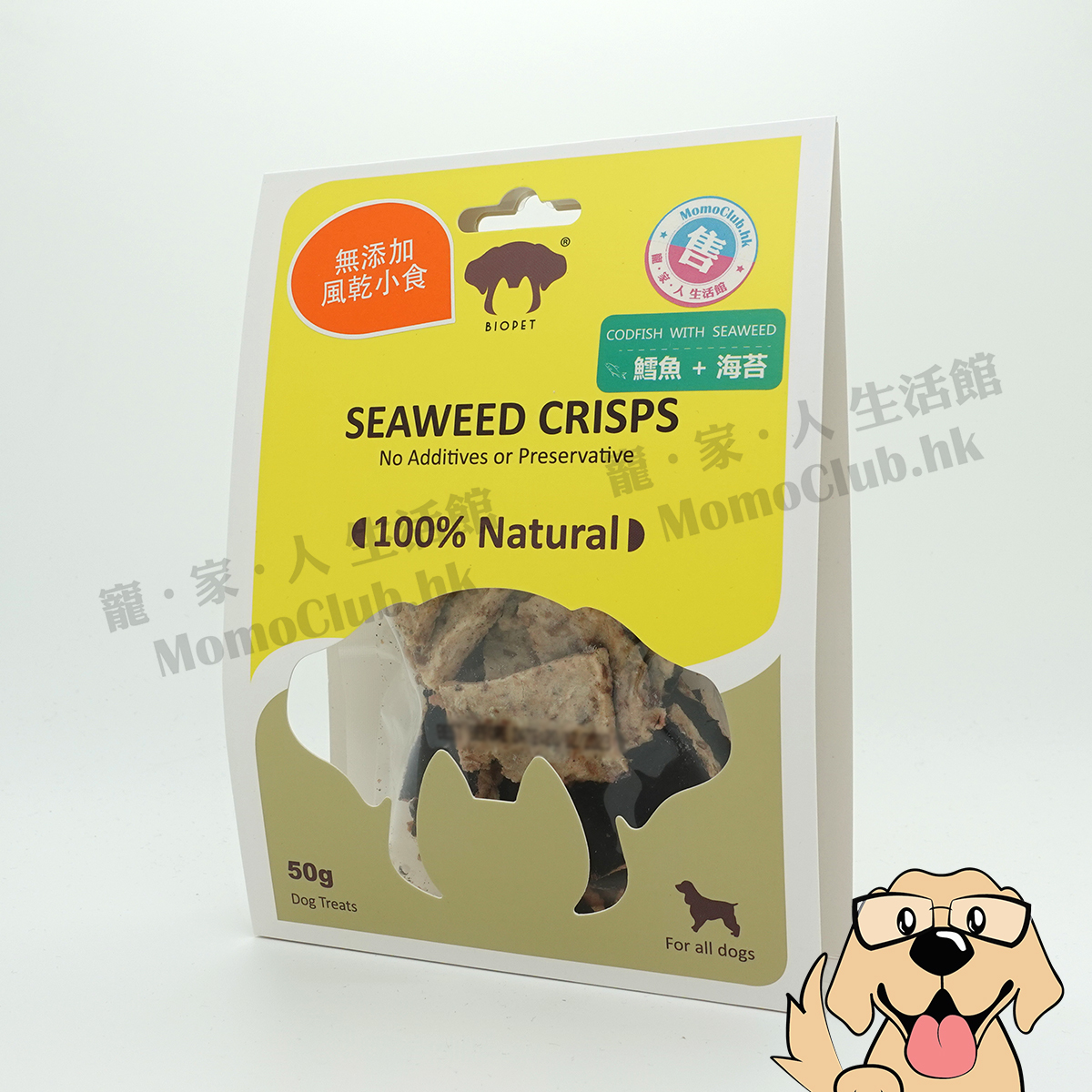 Biopet - 鱈魚海苔脆片 50g