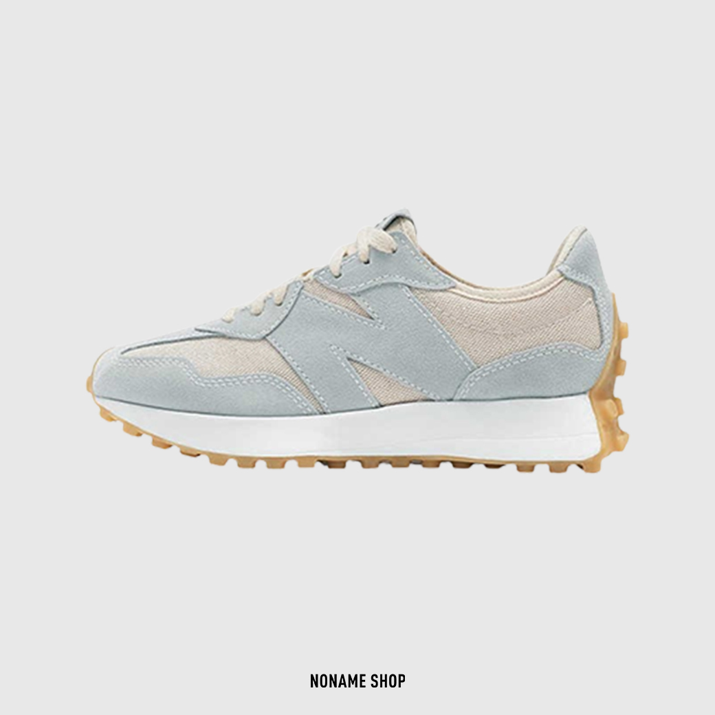 💥出清特價💥 NEW BALANCE NB 327 大N 復古 厚底 亞麻灰 (女款)