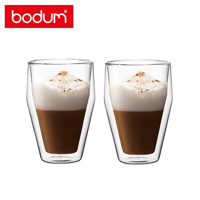 【出清】丹麥Bodum TITLIS 雙層玻璃杯兩件組 (可堆疊) 0.25L / 0.35L