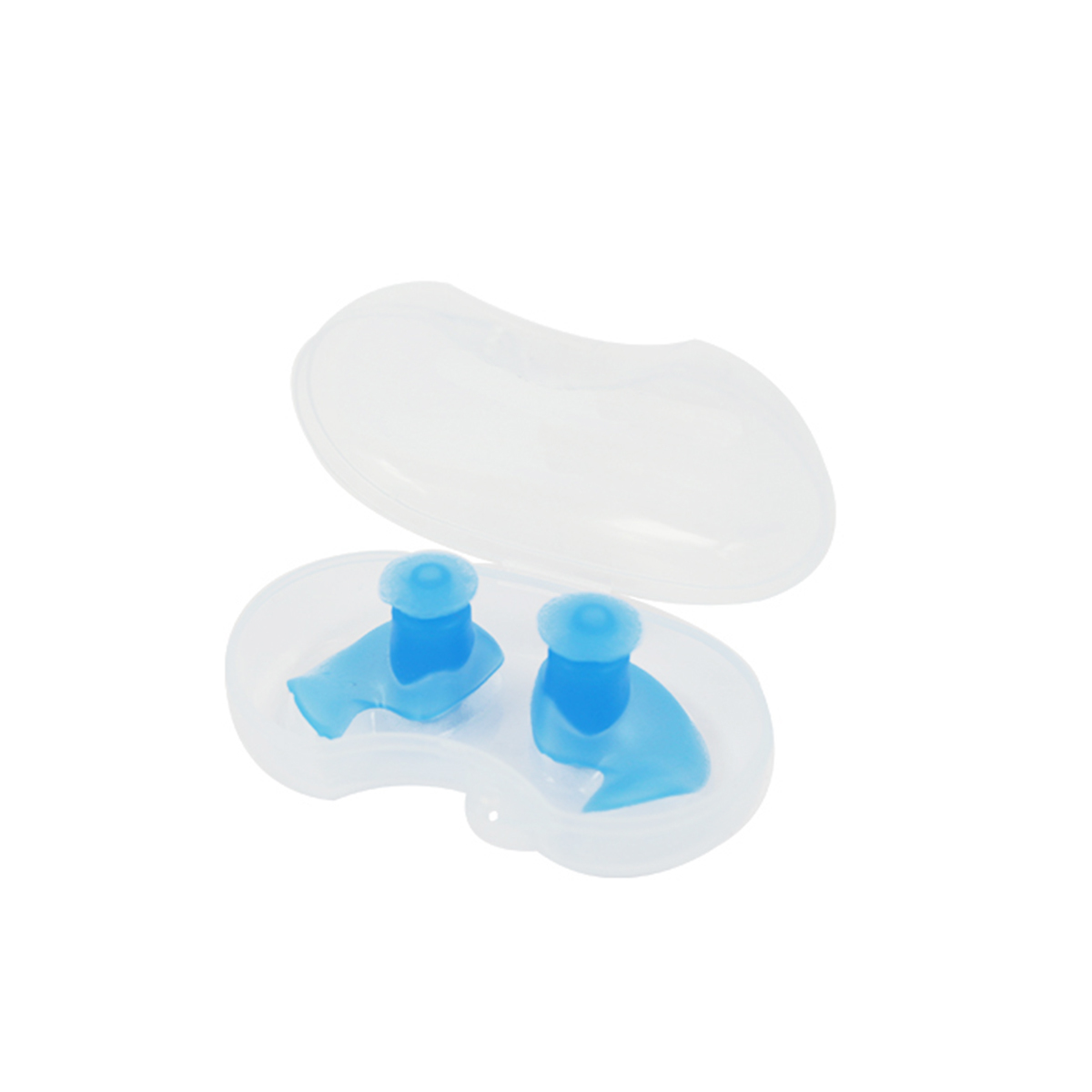 成人專業游泳耳塞 - 藍