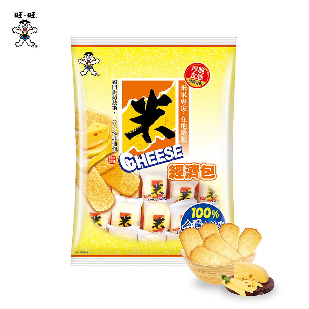 米CHEESE厚脆片 經濟包 350g 【奶素】