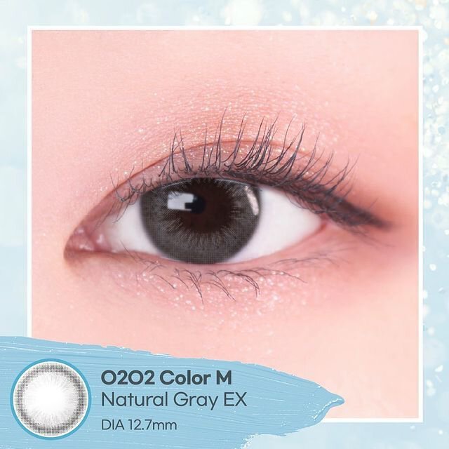 Clalen O2O2 M Natural Gray EX (月拋)
