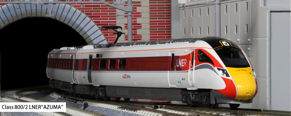 Kato 10-1674 N規 英國鐵道 Class 800/2 LNER AZUMA 電車.5輛