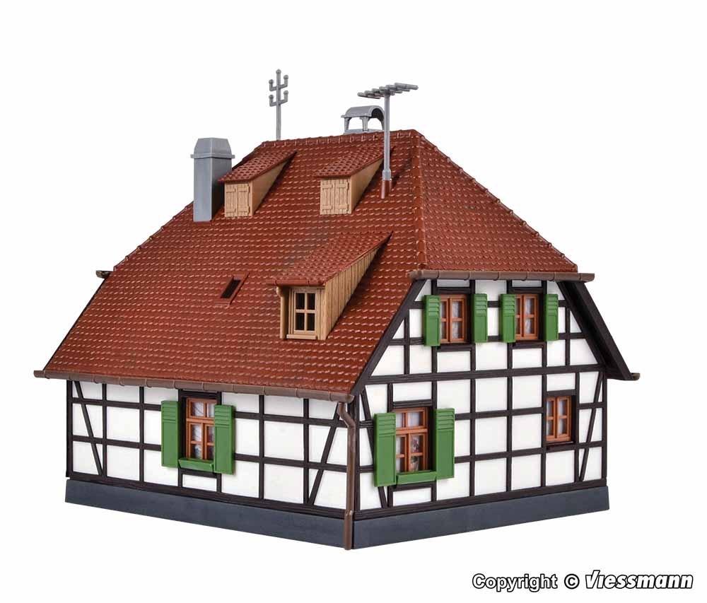 Kibri 38165 HO scale, Half-timbered farmhouse