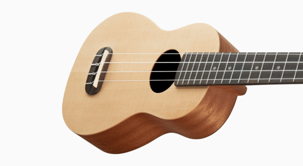 aNueNue aNueNue 彩虹人 烏克麗麗 SS1 21吋 雲杉木 面單板 Rainbow入門系列 第 4 張圖片｜三峽烏克麗麗