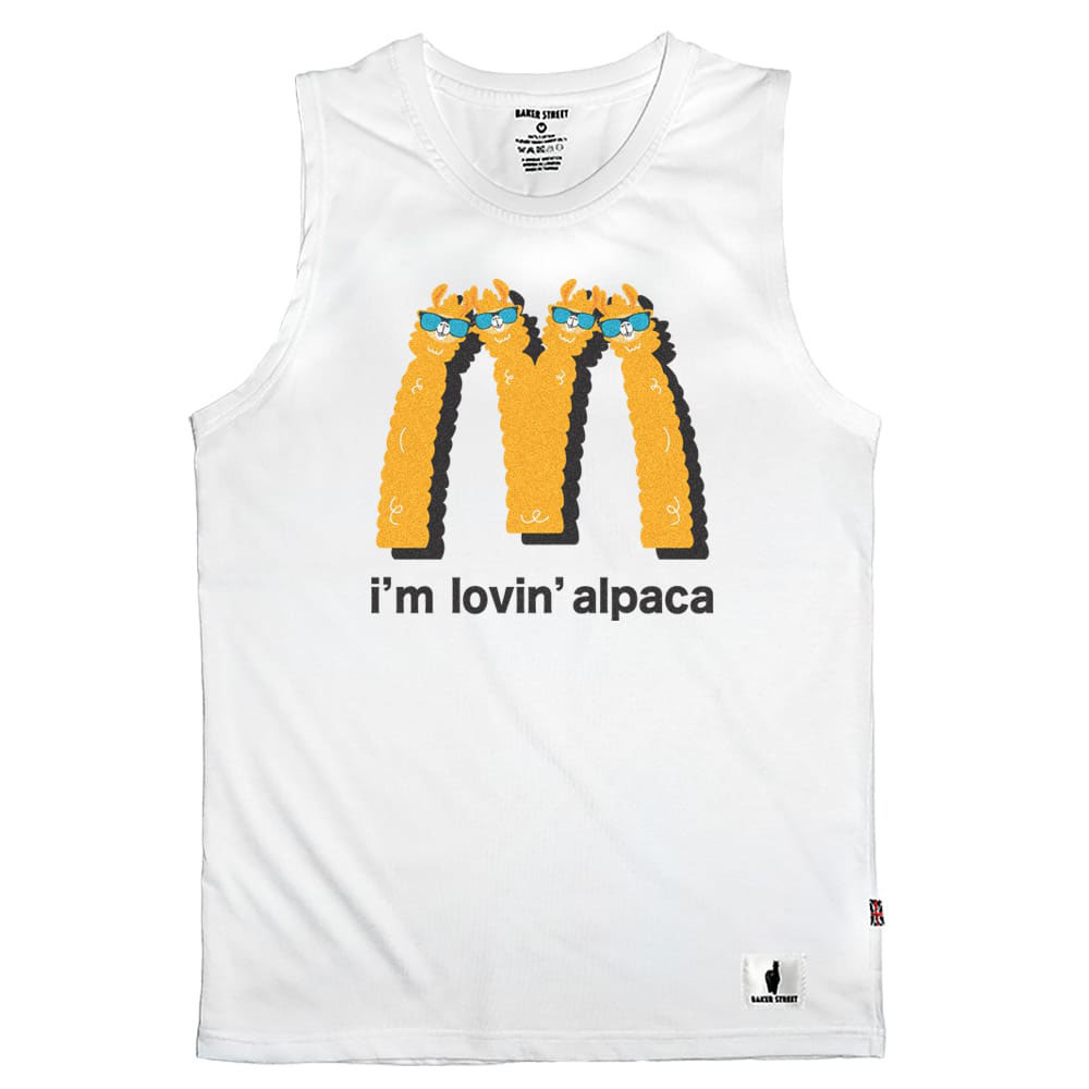 I'm Lovin' Alpaca 麥當駝 無袖背心