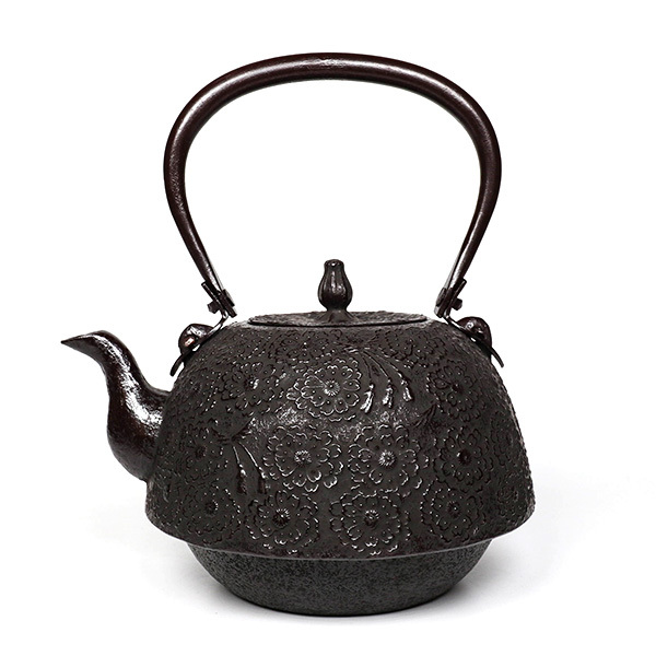 【佐藤勝芳】櫻 鐵壺1.6L-座付柄軸