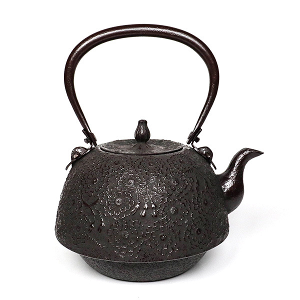 【佐藤勝芳】櫻 鐵壺1.6L-座付柄軸