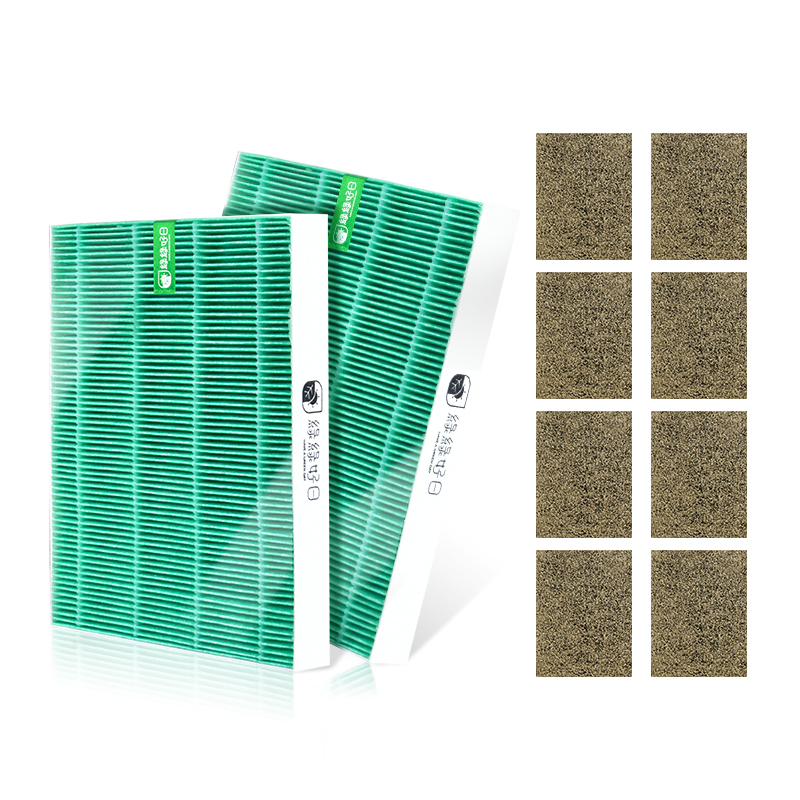 【抗菌二年組】綠綠好日 HEPA濾芯 沸石活性碳濾網 適用 COWAY AP-1216L 空氣清淨機