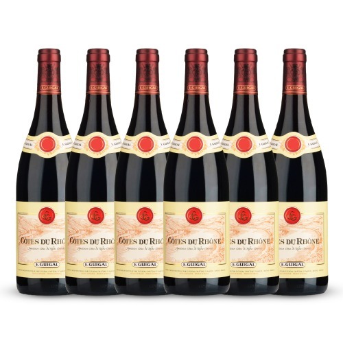 E.Guigal Cotes du Rhone 2021 (WE92) - 6 Bottle Pack