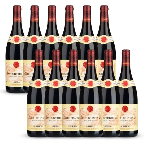 E.Guigal Cotes du Rhone 2021 (WE92) - 12 Bottle Pack
