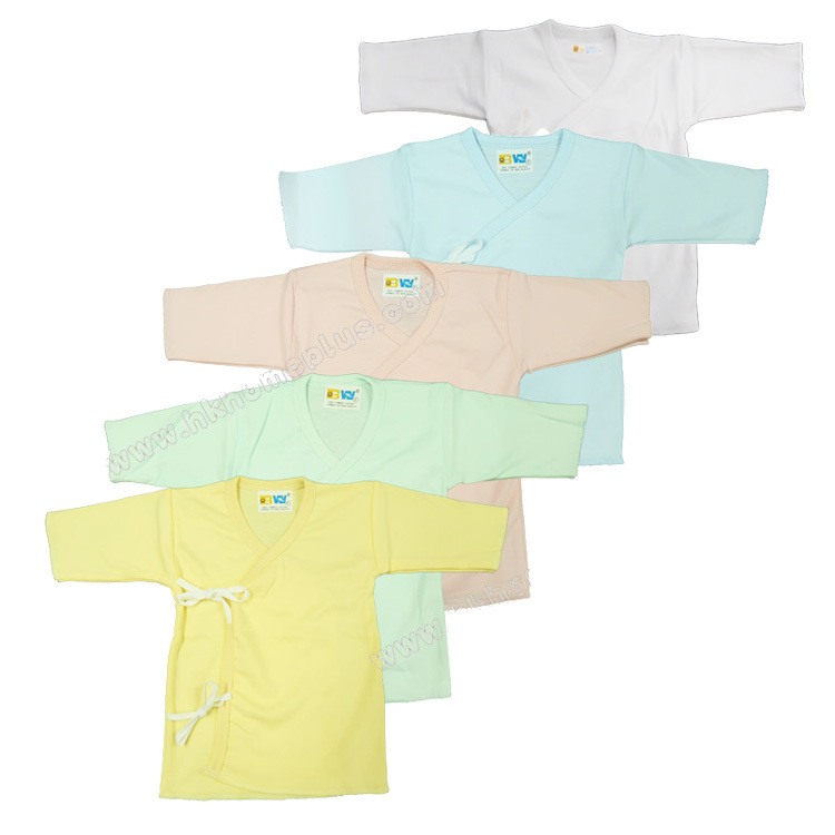 2件裝 BW: 初生嬰兒雙面孖襟和尚袍