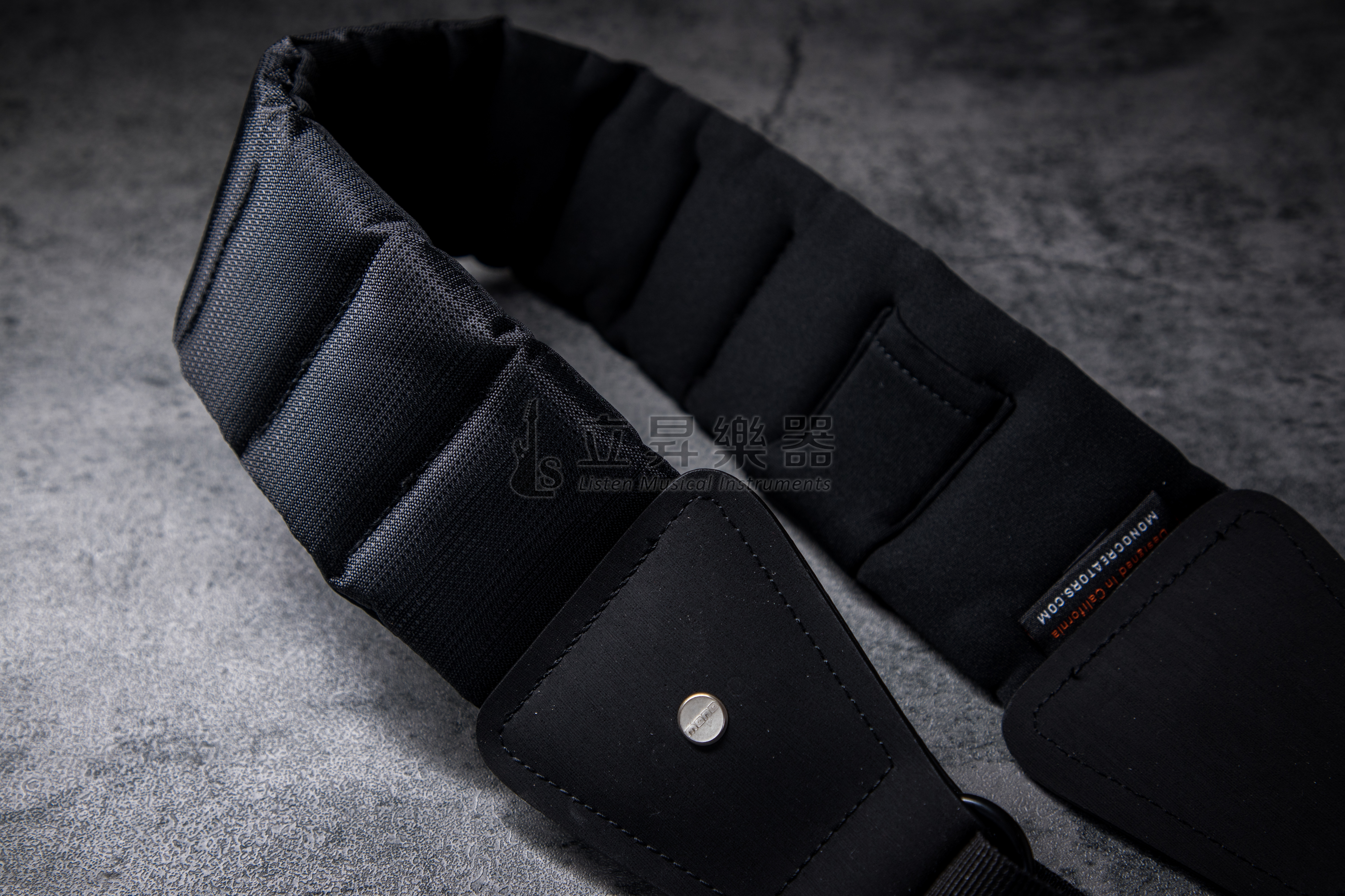MONO M80 減壓吉他背帶 M80-BTY-BLK-S 黑色 短版 輕量材質 Betty Strap