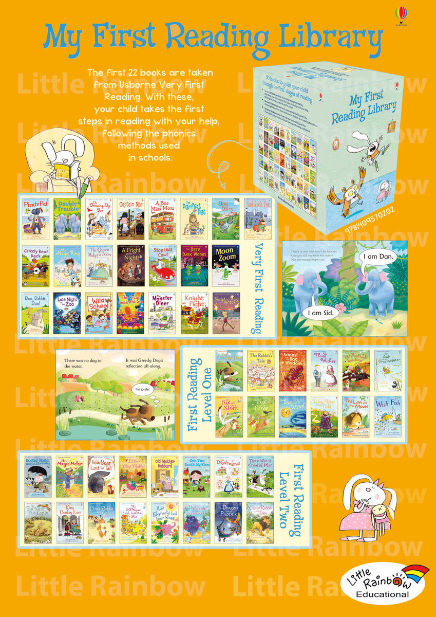 My first reading library シリーズ (緑50冊セット) レベル別