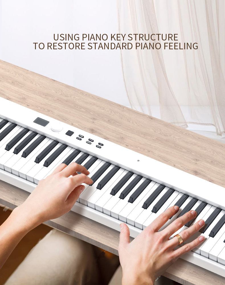 (升級版) Konix PJ88c 88keys portable keyboard 可摺式 電子琴 厚琴鍵