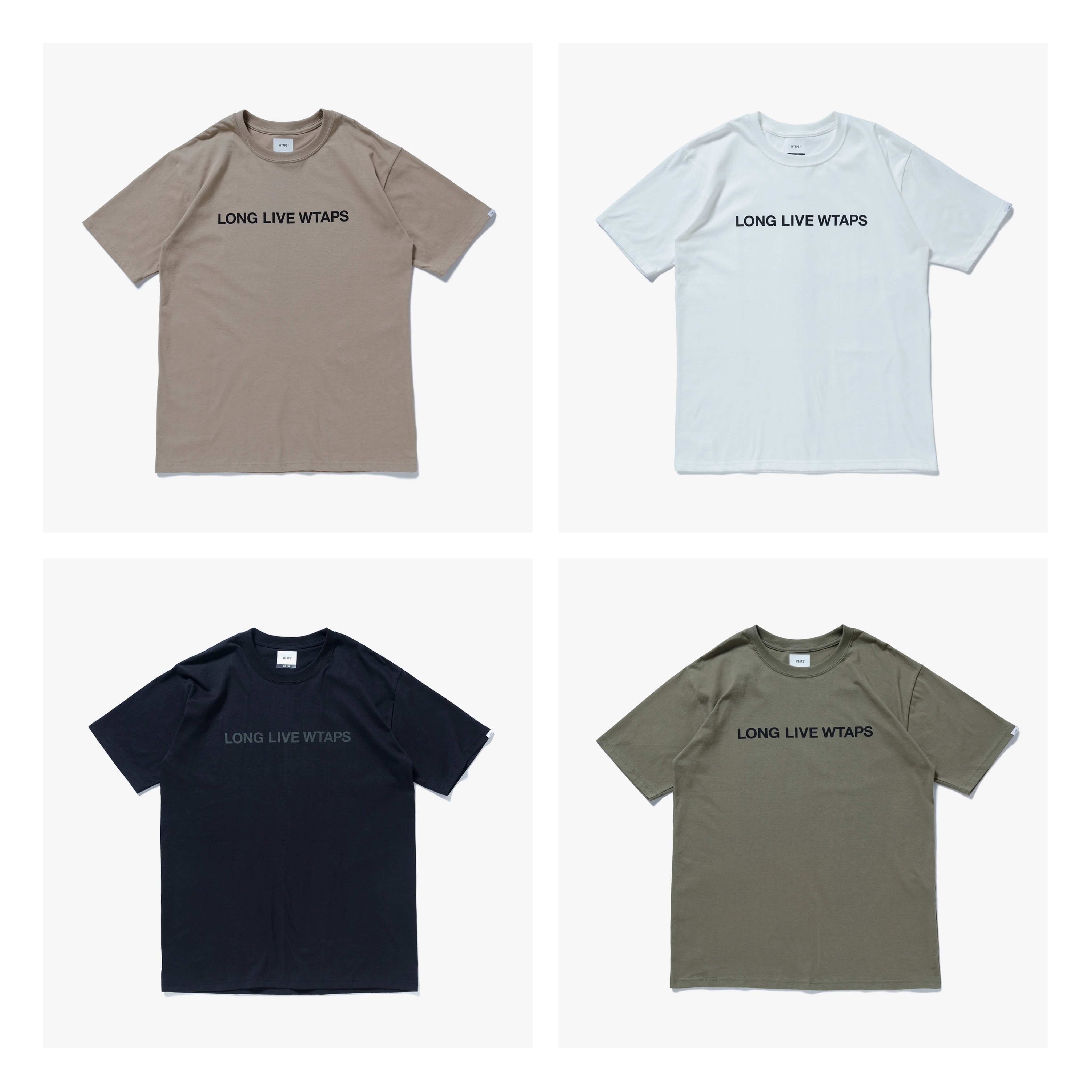 2021SS WTAPS LLW LONG LIVE WTAPS 短T 經典 LOGO 4色 現貨 目錄隱藏款
