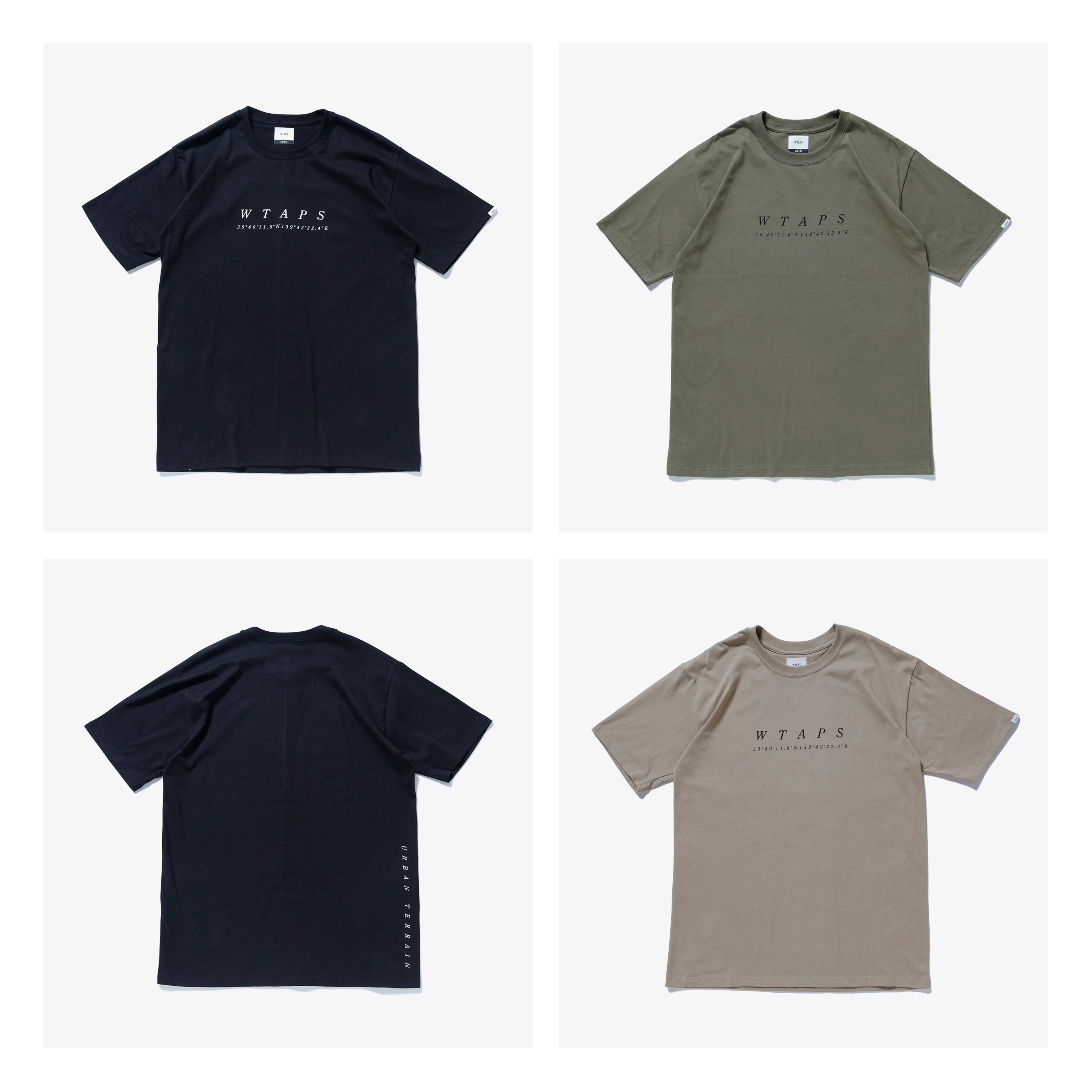 2021SS WTAPS SYSTEM S/S TEE 座標 經典 LOGO 短T 現貨