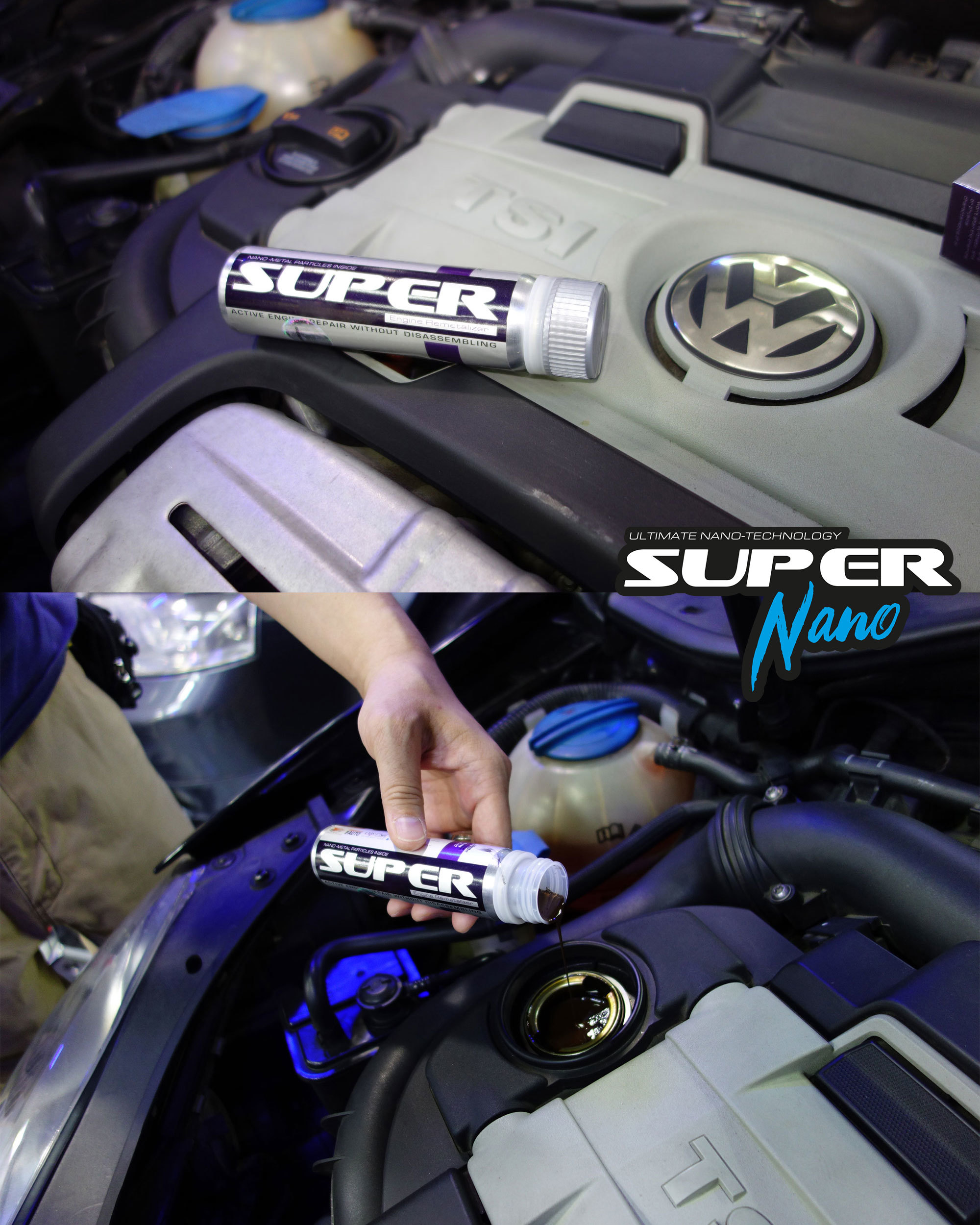 super nano engine restorer volkswagen vw golf GT tsi engine hong kong compression