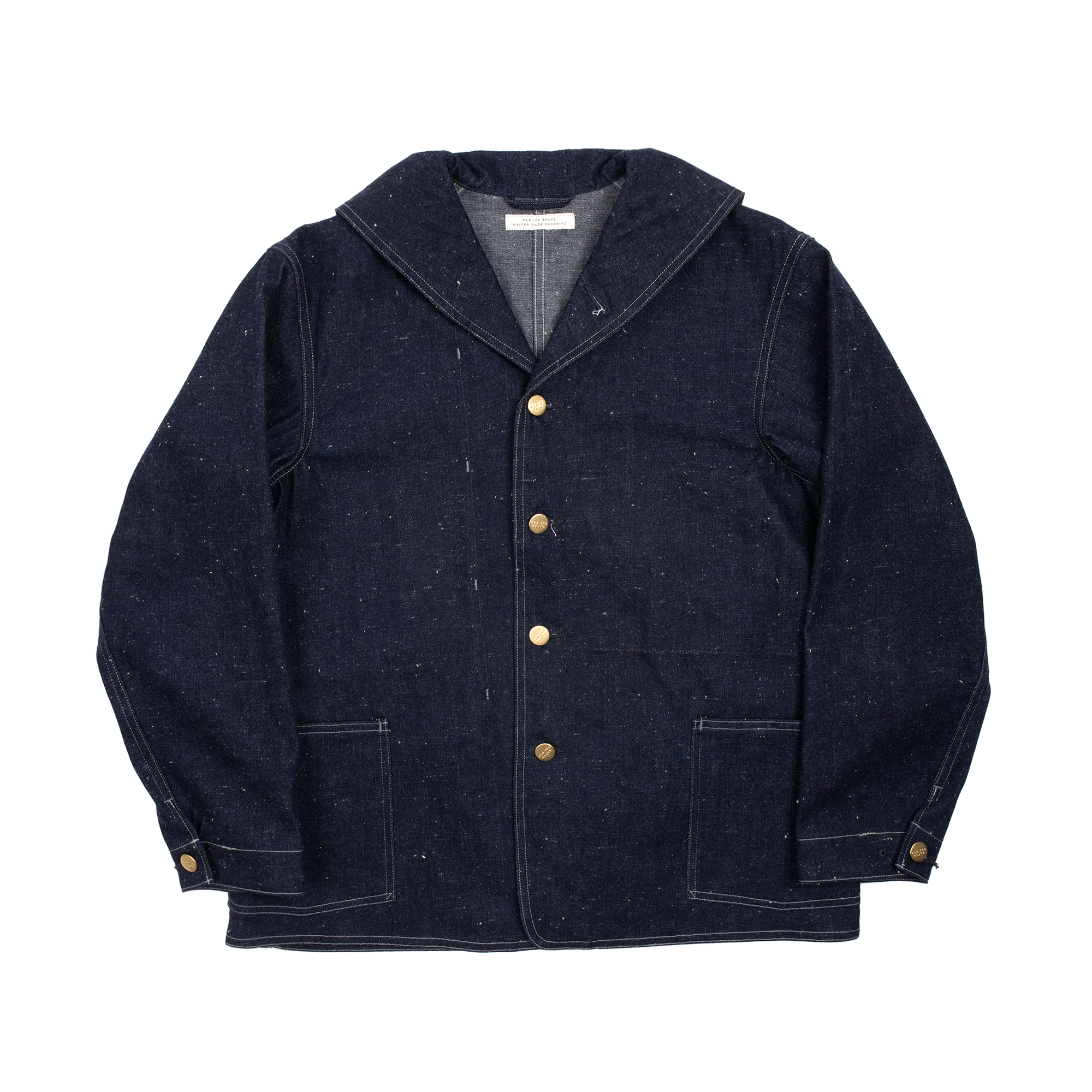 Old Joe Brand - Sailor Collar Chore Jacket (Nep Indigo)