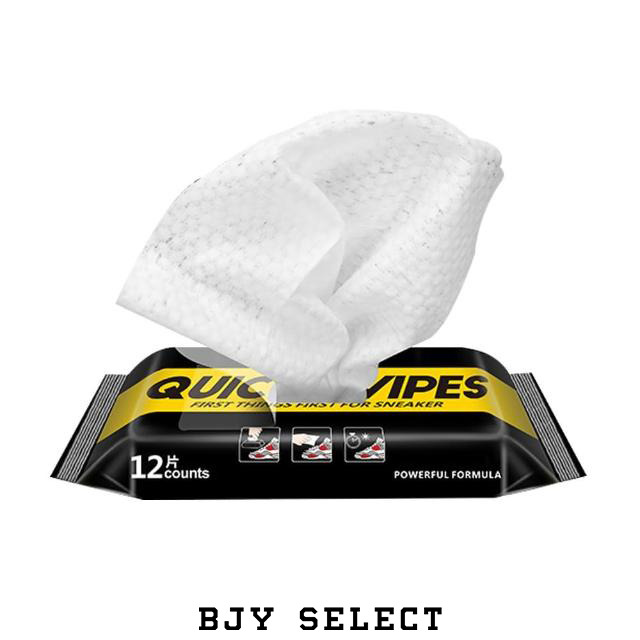 #現貨 QuickWipes 擦鞋濕巾 球鞋清潔 擦鞋神器 12入
