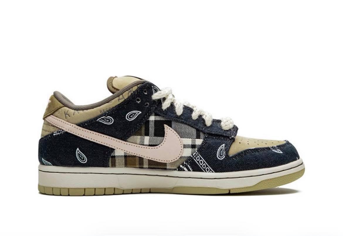 Travis Scott x Nike SB Dunk Jackboys 腰果花 CT5053-001