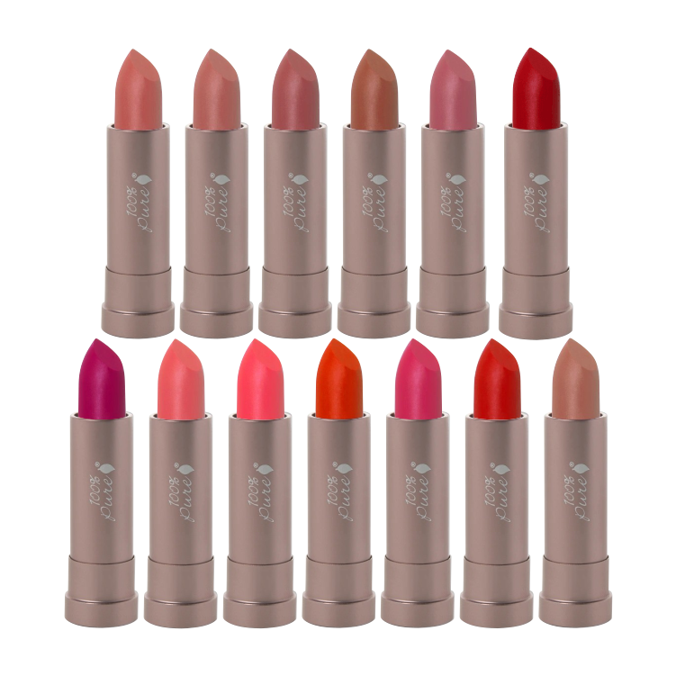 美國100%Pure可可脂啞光唇膏 I 水果色素