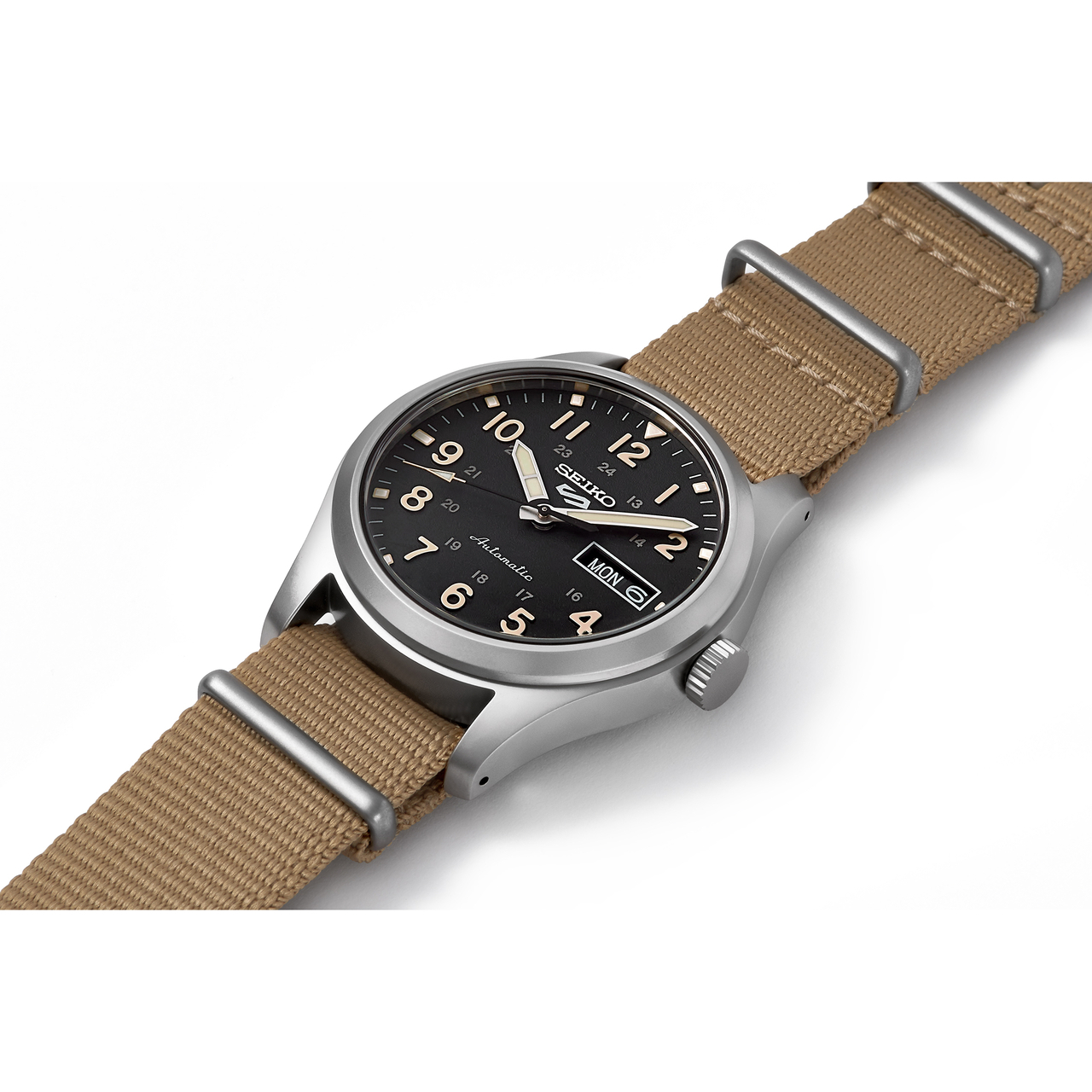 萬年鐘錶 - SEIKO  5 Sports  經典數字機械男錶  4R36-10A0U /  SRPG35K1 錶徑39.4MM