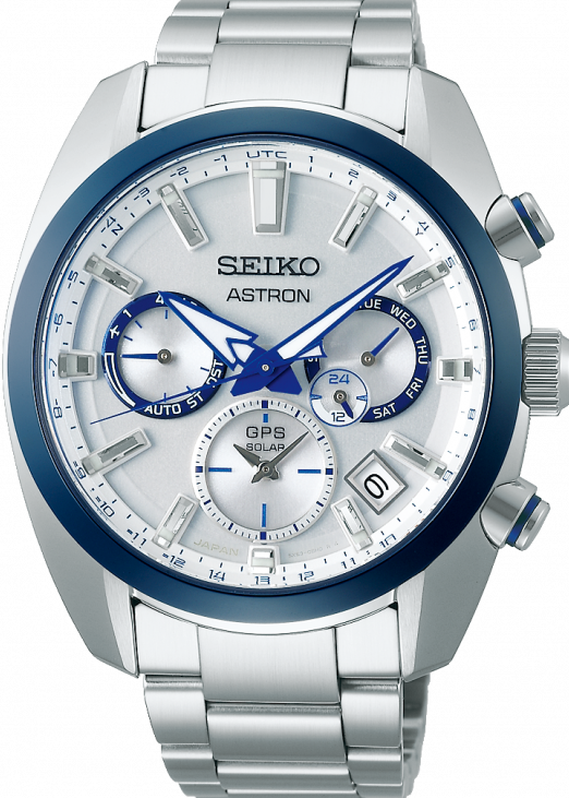 萬年鐘錶 - SEIKO ASTRON GPS  140週年 限量 涼夏衛星對時男錶  5X53-0BJ0S  / SSH093J1 錶徑42.7MM