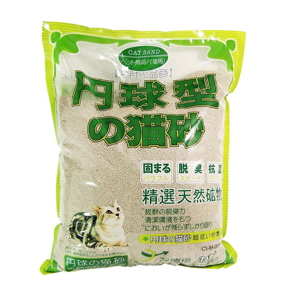 丹球型貓砂-小球砂(無香/花果香)10L