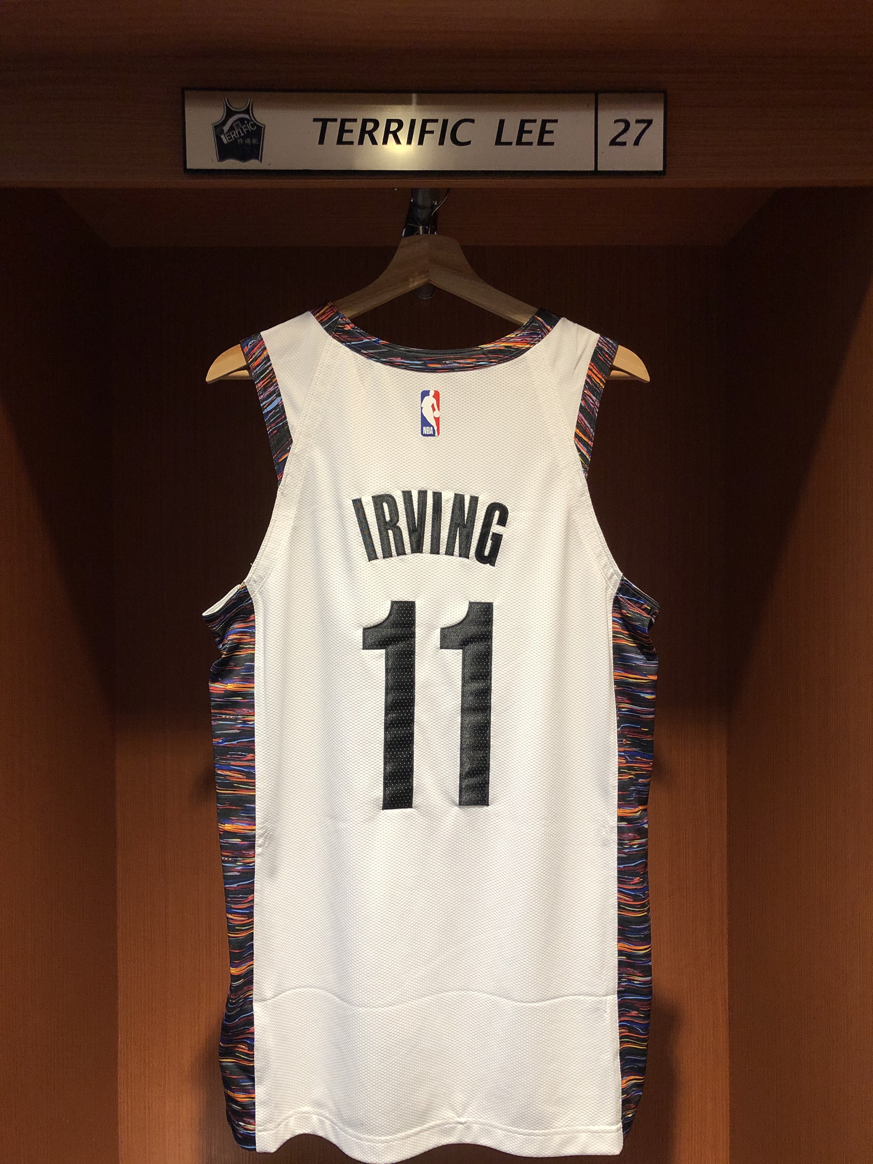 NBA球衣 Kyrie Irving 布魯克林籃網城市 City Nike Authentic 球員版 電繡 含贊助商標 全新